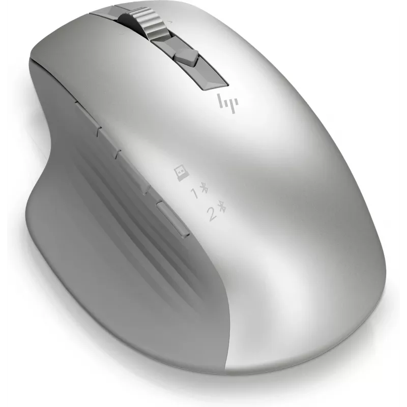 HP 930 Creator Wireless Mouse, Right-hand, Bluetooth, 3000 DPI, Silver