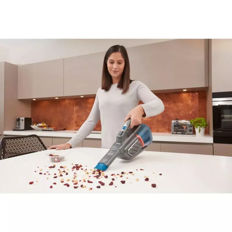 Handheld vacuum Black & Decker BHHV520BF-QW, cordless, dry cleaning, 35 W, 0.7 L dust container, 21 min runtime, 1.2 kg
