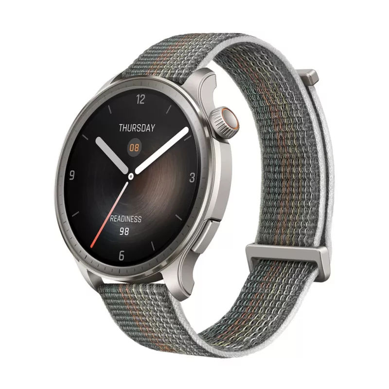 Amazfit Balance 3.81 cm (1.5 inch) AMOLED 46 mm Digital 480 x 480 pixels Touchscreen Grey Wi-Fi GPS (satellite)