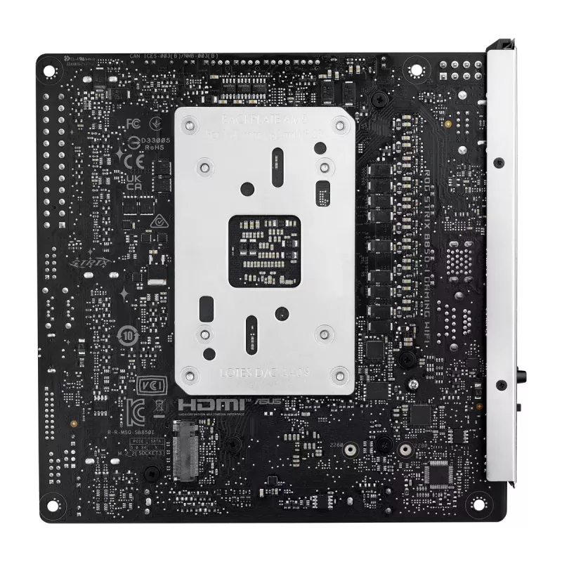 Motherboard ASUS ROG STRIX B850-I GAMING WIFI, AMD B850, Socket AM5, mini ITX, 2x DDR5, Wi‑Fi 7, 2.5Gb LAN