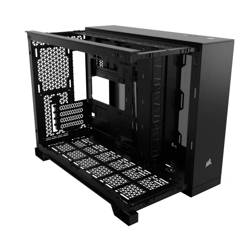 CORSAIR Pc Case - Mid-tower - 2500x Dual Chamber - Black