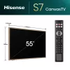 Hisense 55 inch S7NQTUK Canvas TV with Freely & ArtMode