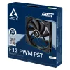 ARCTIC F12 PWM PST 120 mm PWM PST Case Fan, Fan, 12 cm, 230 RPM, 1350 RPM, 0.3 sone, 90.1 m³/h