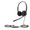 Yealink UH34 Dual Teams Headset, Wired, Office/Call center, 20 - 20000 Hz, 118 g, Headset, Black