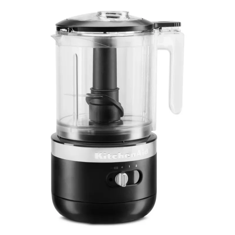Electric food chopper KitchenAid 5KFCB519EBM 1.19 L 24 W Black Transparent
