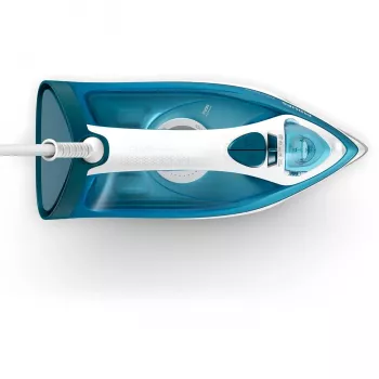 Steam iron Philips DST3011/20 — 2100 W, ceramic soleplate, 0.3 L tank, 1.9 m cord, blue
