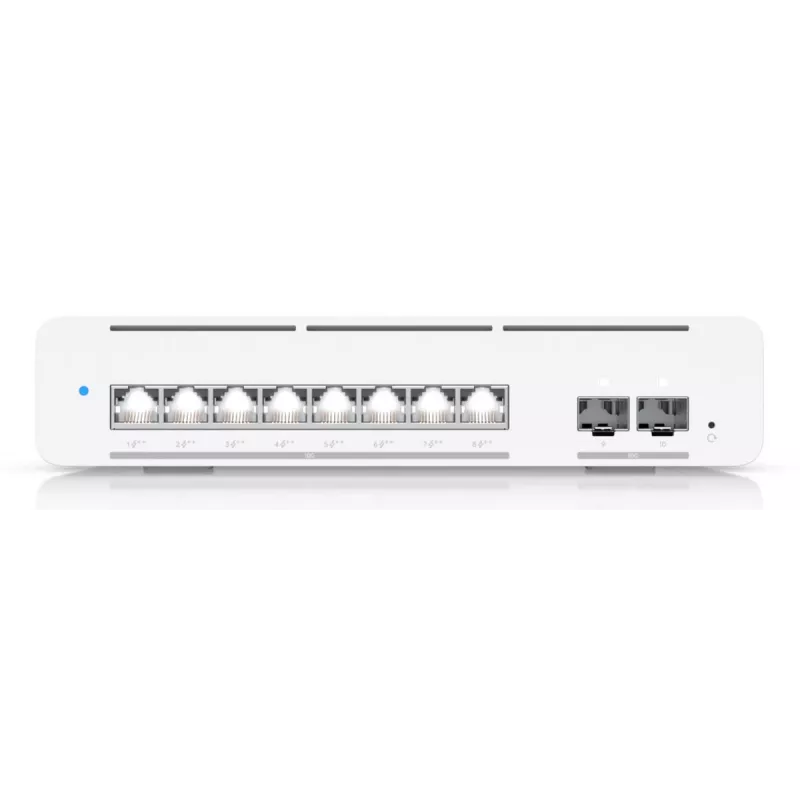 Managed Switch Ubiquiti UniFi Pro XG 8 PoE 10G Ethernet 8 Ports