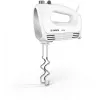 Hand mixer Bosch MFQ24200 — 400 W, 4 speeds, turbo, brushed steel/white