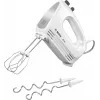 Hand mixer Bosch MFQ24200 — 400 W, 4 speeds, turbo, brushed steel/white