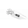 Hand mixer Bosch MFQ24200 — 400 W, 4 speeds, turbo, brushed steel/white