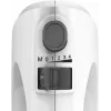 Hand mixer Bosch MFQ24200 — 400 W, 4 speeds, turbo, brushed steel/white