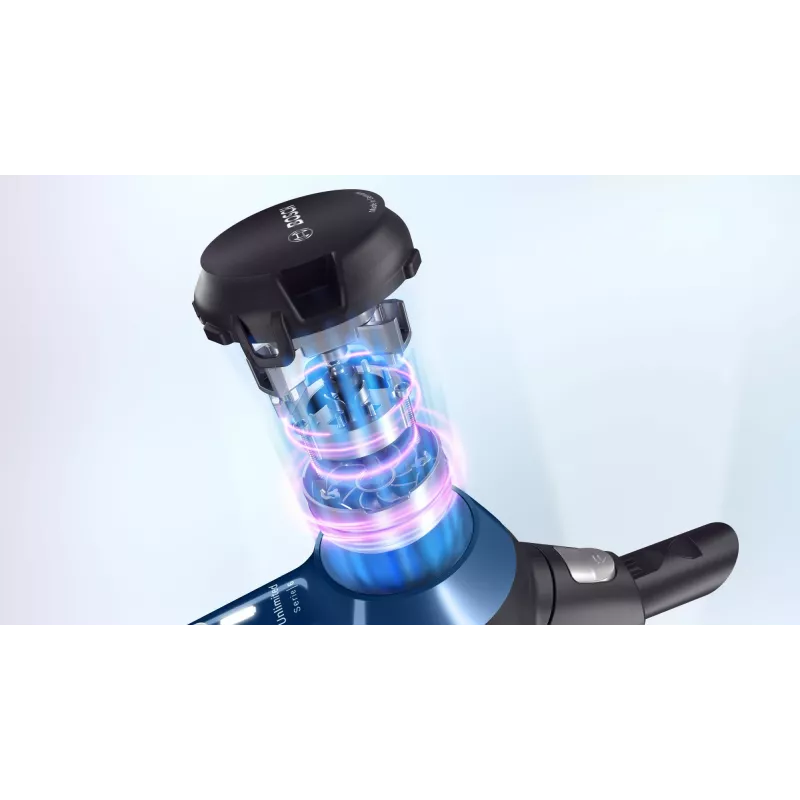 Bosch Serie 6 BBS611MAT stick vacuum/electric broom 2-in-1 stick vacuum Battery Dry Bagless 0.3 L Blue 2.5 Ah