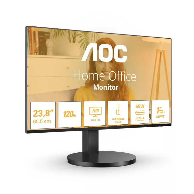 AOC B3 27B3CF2 computer monitor 68.6 cm (27 inch) 1920 x 1080 pixels Full HD LED Black