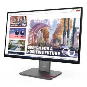 Lenovo ThinkVision P27QD-40 Monitor, 68.6 cm (27 inch), 2560 x 1440 pixels, Wide Quad HD, LED, 6 ms, Black