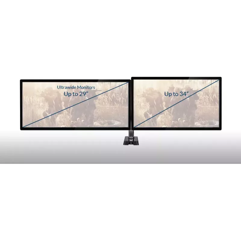ARCTIC Z2 (Gen 3) - Dual Monitor Arm with USB Hub