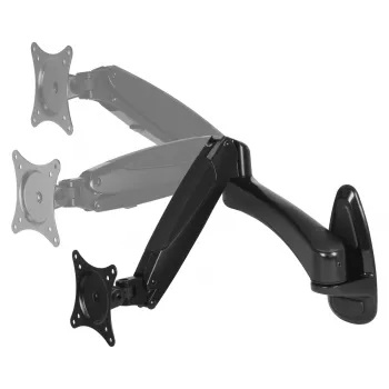 ARCTIC W1-3D - Monitor Wall Mount with Gas Lift Technology, 8 kg, 33 cm (13 inch), 81.3 cm (32 inch), 75 x 75 mm, 100 x 100 mm, Black