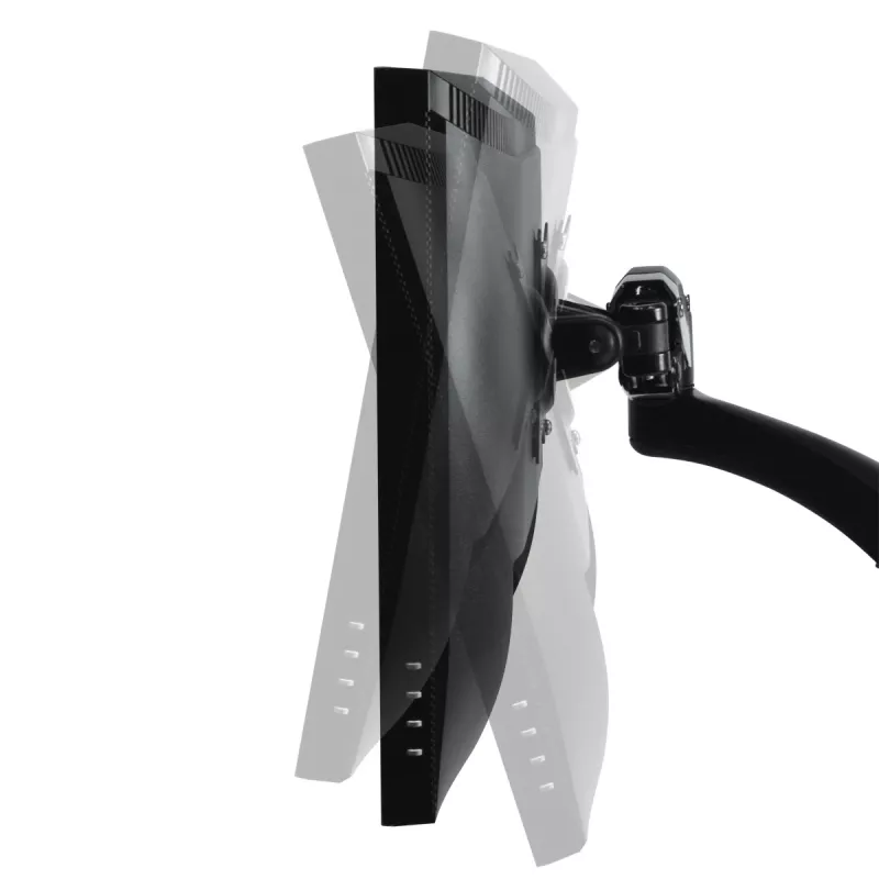 ARCTIC W1-3D - Monitor Wall Mount with Gas Lift Technology, 8 kg, 33 cm (13 inch), 81.3 cm (32 inch), 75 x 75 mm, 100 x 100 mm, Black