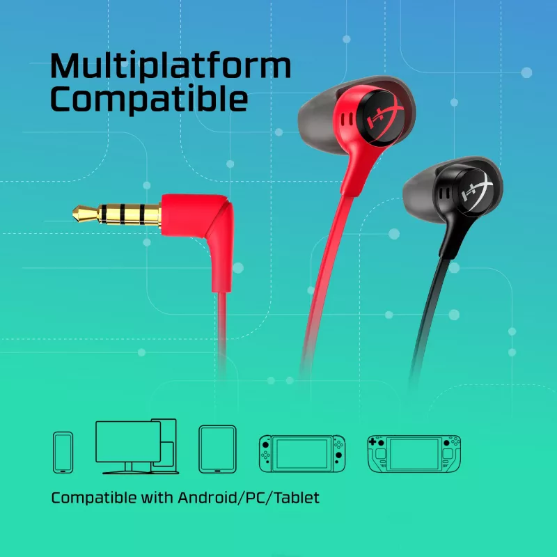 HyperX Cloud Earbuds II Black