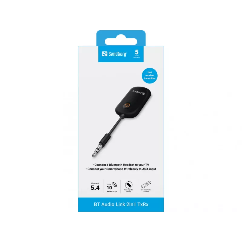 Sandberg Bluetooth Audio Link 2in1 TxRx