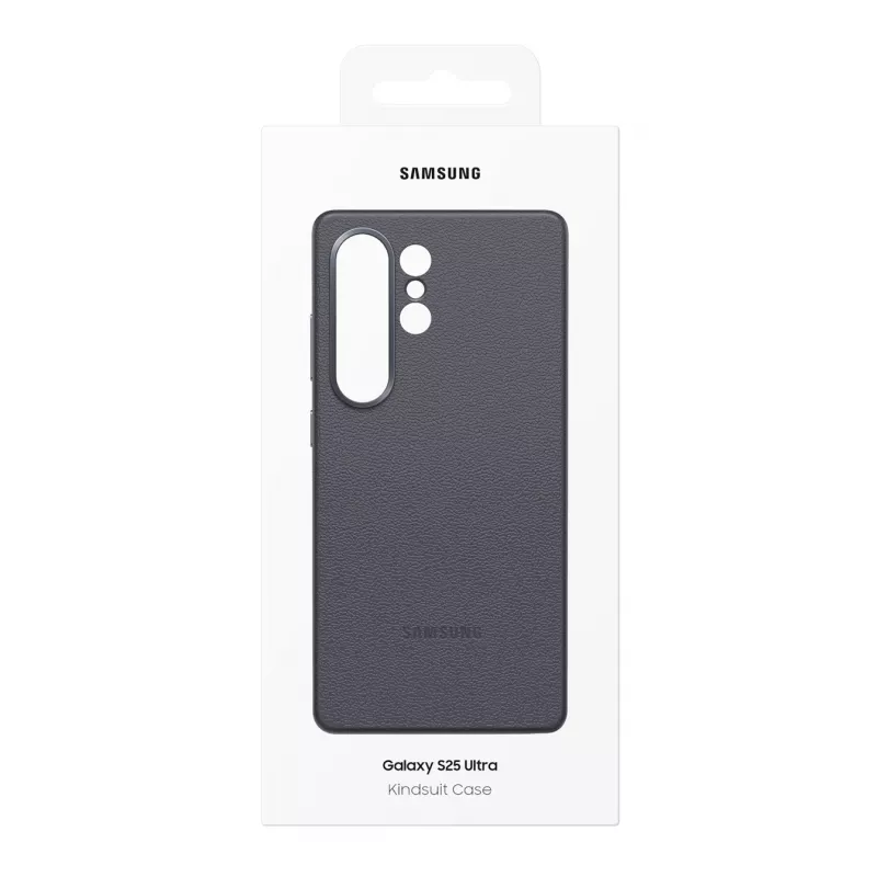 Samsung Kindsuit Faux Leather Case for Galaxy S25, Cover, Samsung, Galaxy S25 Ultra, 17.5 cm (6.9 inch), Black