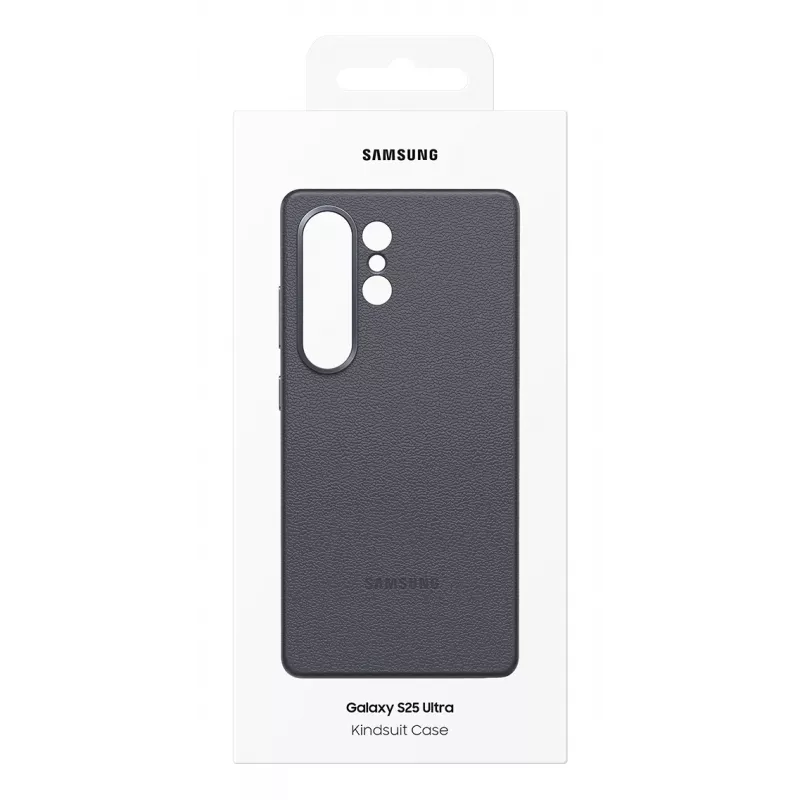 Samsung Kindsuit Faux Leather Case for Galaxy S25, Cover, Samsung, Galaxy S25 Ultra, 17.5 cm (6.9 inch), Black