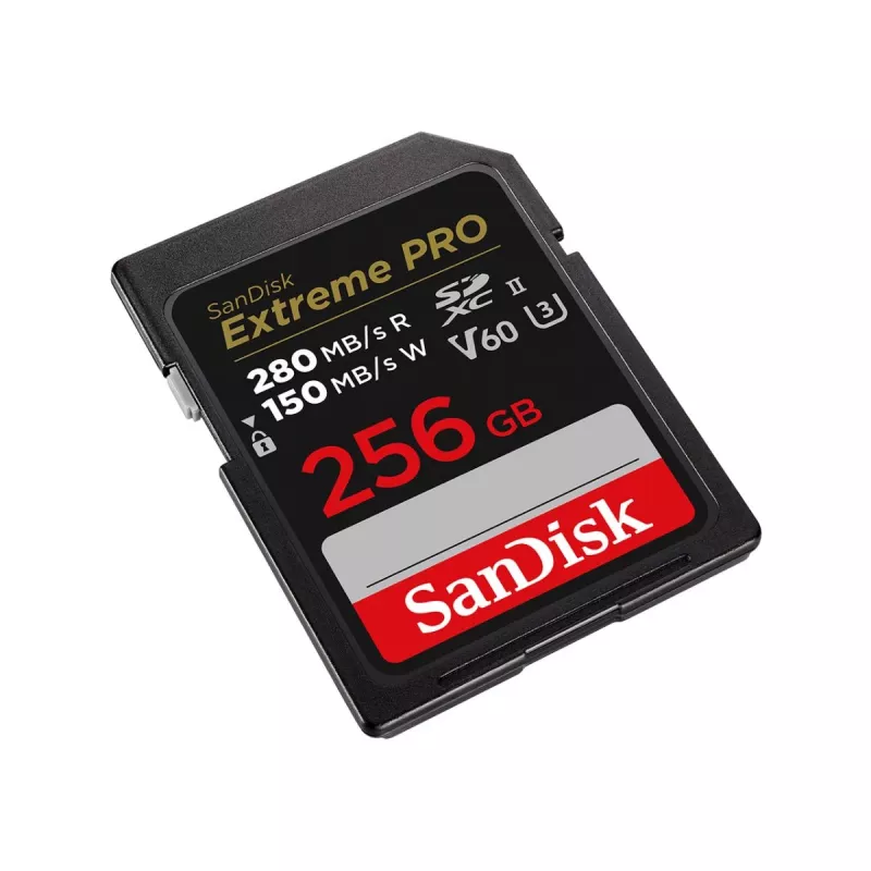 WESTERN DIGITAL SanDisk PRO 256GB V60 UHS-II SD Cards 280/100MB/S V60 C10 UHS-II