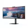 AOC V5 CU34V5CW computer monitor 86.4 cm (34 inch) 3440 x 1440 pixels Wide Quad HD LED Black