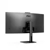 AOC V5 CU34V5CW computer monitor 86.4 cm (34 inch) 3440 x 1440 pixels Wide Quad HD LED Black