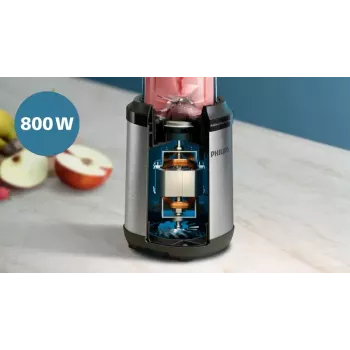 Tabletop blender Philips 5000 series HR2765/00 Black Stainless steel