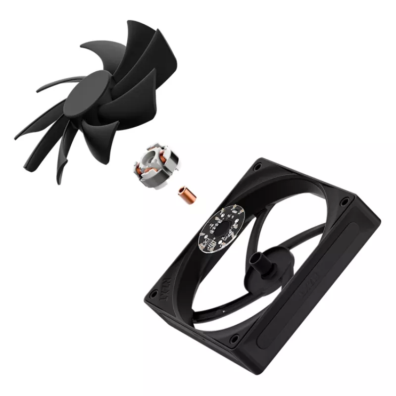 NZXT Cooling Fan F120q 120mm Black Quiet Airflow