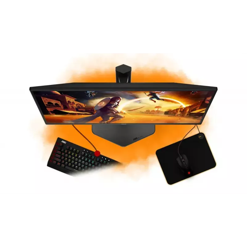 AOC G4 Q25G4SR computer monitor 62.2 cm (24.5 inch) 2560 x 1440 pixels Quad HD LED Black, Red