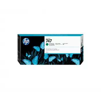 HP 747 300-ml Chromatic Green DesignJet Ink Cartridge, HP DesignJet Z9 Printer series, Thermal inkjet, Singapore, 283 mm, 41 mm, 118 mm
