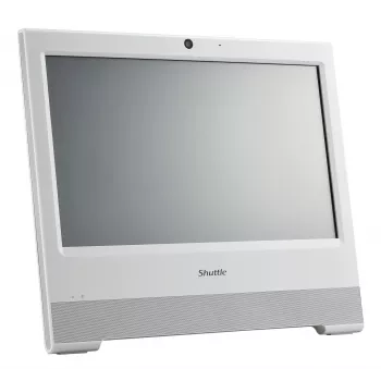 Shuttle All-In-One Barebone X50V9, 15.6 inch Single-Touch-Screen (resistive), Celeron 7305U, WiFi, IP54, fanless, 24/7 permanent operation