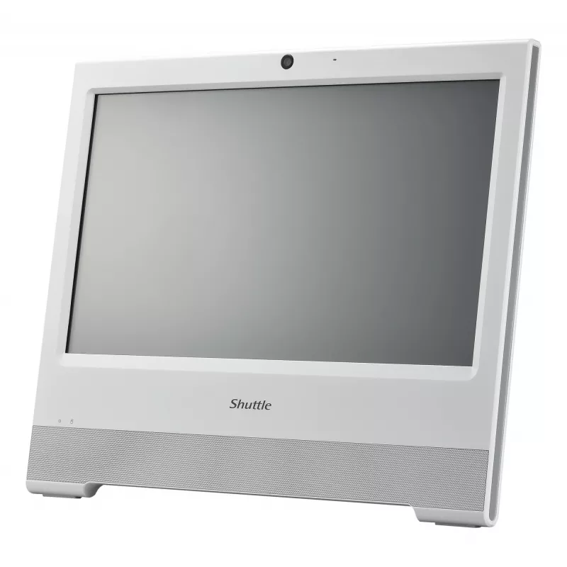 Shuttle All-In-One Barebone X50V9, 15.6 inch Single-Touch-Screen (resistive), Celeron 7305U, WiFi, IP54, fanless, 24/7 permanent operation
