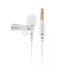 Lavalier microphone RØDE LAVALIER GO — clip-on condenser, omnidirectional, 3.5 mm, 20–20000 Hz, white/black