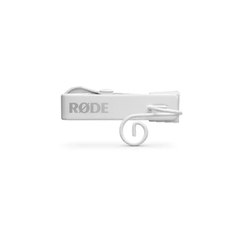 Lavalier microphone RØDE LAVALIER GO — clip-on condenser, omnidirectional, 3.5 mm, 20–20000 Hz, white/black