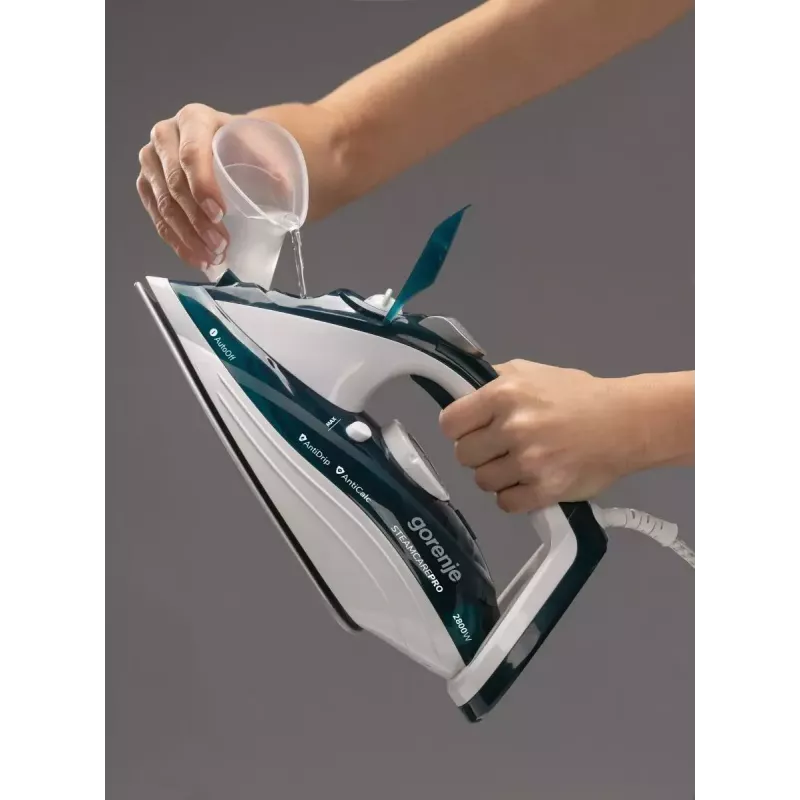 Gorenje SIH2800TQC Steam iron Ceramic soleplate 2800 W Blue