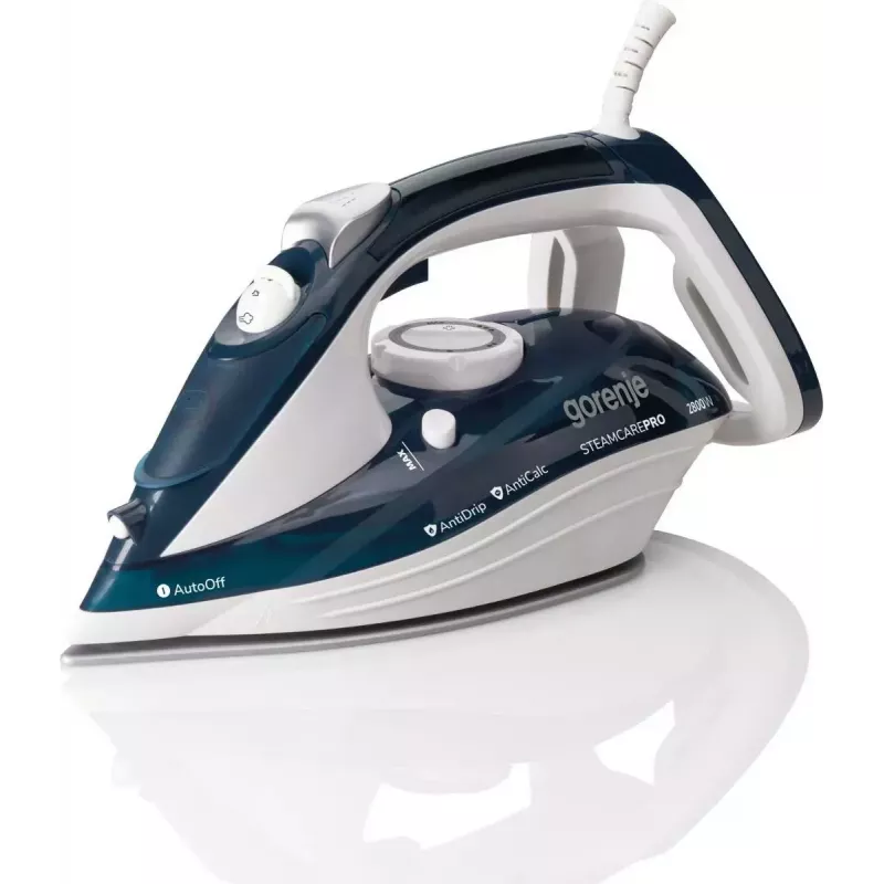 Gorenje SIH2800TQC Steam iron Ceramic soleplate 2800 W Blue