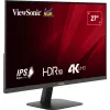 Viewsonic VA VA2708-4K-HD computer monitor 68.6 cm (27 inch) 3840 x 2160 pixels 4K Ultra HD LED Black
