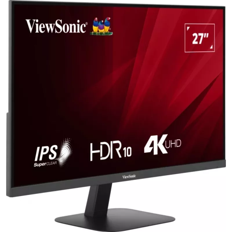 Viewsonic VA VA2708-4K-HD computer monitor 68.6 cm (27 inch) 3840 x 2160 pixels 4K Ultra HD LED Black