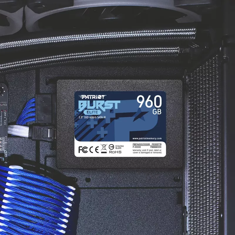 SSD disk Patriot Memory 960 GB 2.5 inch SATA III PBE960GS25SSDR