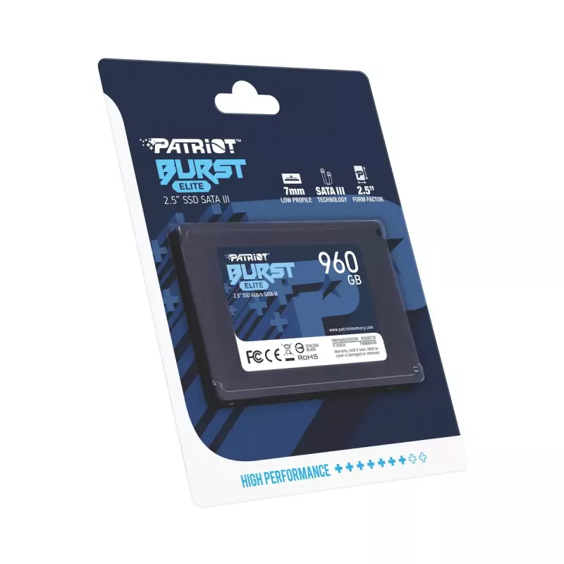 SSD disk Patriot Memory 960 GB 2.5 inch SATA III PBE960GS25SSDR