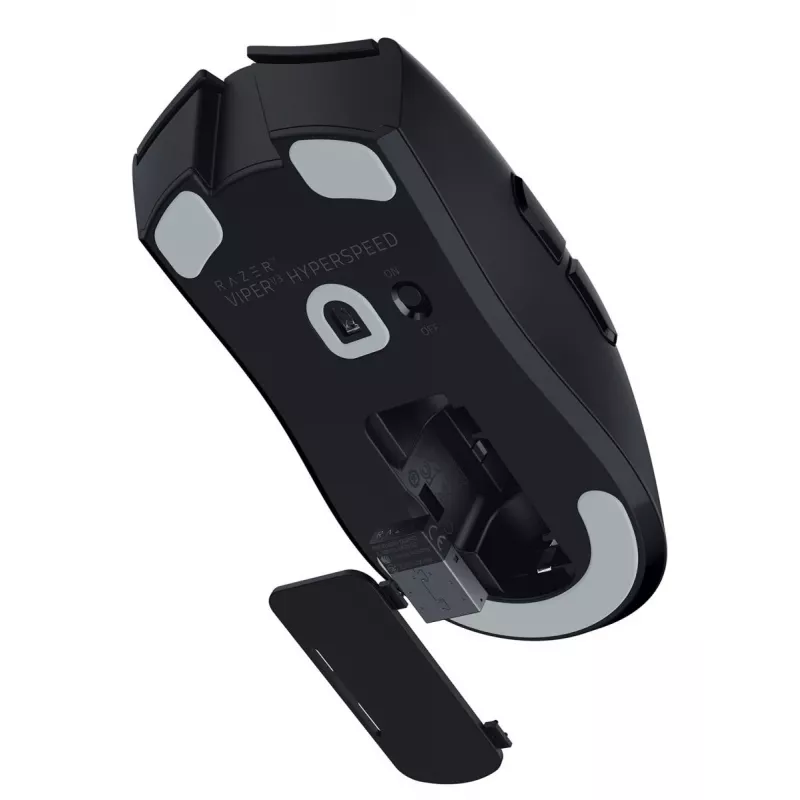 Gaming mouse Razer Viper V3 HyperSpeed RF Wireless — right‑hand, 30,000 DPI, 87 g, AA battery