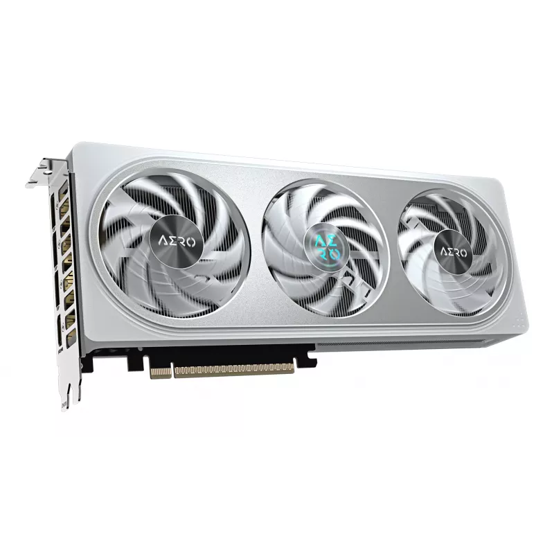 GIGABYTE GeForce RTX 5060 Ti AERO OC 16G Graphics Card - 16GB GDDR7, 128bit, PCI-E 5.0, 2647MHz Core Clock, 3 x DisplayPort, 1 x HDMI, GV-N506TAERO OC-16GD