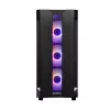 PC case CHIEFTEC GS-01B-OP Tower Black — tempered glass, RGB fans, supports ATX/Micro-ATX, GPU up to 320 mm