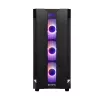 PC case CHIEFTEC GS-01B-OP Tower Black — tempered glass, RGB fans, supports ATX/Micro-ATX, GPU up to 320 mm