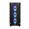 PC case CHIEFTEC GS-01B-OP Tower Black — tempered glass, RGB fans, supports ATX/Micro-ATX, GPU up to 320 mm
