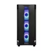 PC case CHIEFTEC GS-01B-OP Tower Black — tempered glass, RGB fans, supports ATX/Micro-ATX, GPU up to 320 mm