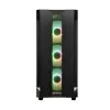 PC case CHIEFTEC GS-01B-OP Tower Black — tempered glass, RGB fans, supports ATX/Micro-ATX, GPU up to 320 mm