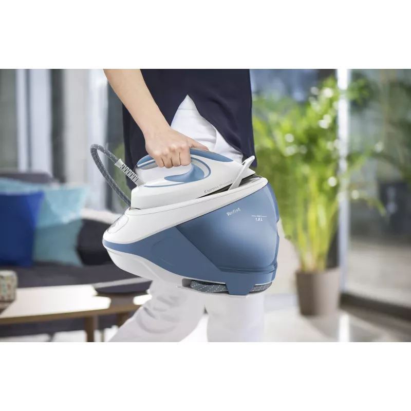 Tefal Express Protect SV9202 2800 W 1.8 L Durilium AirGlide Autoclean soleplate White, Blue